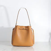 Fortok Tory Burch Romy bucket bag Orange 33×32×13.5cm - 1