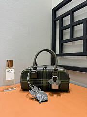 Fortok Loewe Amazona 23 cropped bag Green 11*23*10cm  - 1