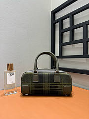 Fortok Loewe Amazona 23 cropped bag Green 11*23*10cm  - 6