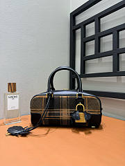 Fortok Loewe Amazona 23 cropped bag Black 11*23*10cm - 3