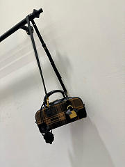 Fortok Loewe Amazona 23 cropped bag Black 11*23*10cm - 2