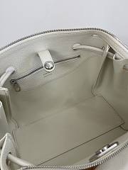 Fortok Loewe Medium Madrid bag White 23.5～19～10cm - 2