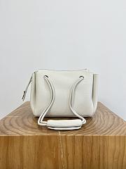 Fortok Loewe Medium Madrid bag White 23.5～19～10cm - 4