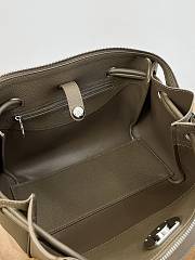 Fortok Loewe Medium Madrid bag Moss Grey 23.5～19～10cm - 2