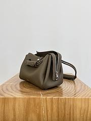 Fortok Loewe Medium Madrid bag Moss Grey 23.5～19～10cm - 5