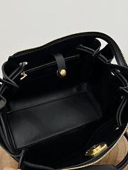 Fortok Loewe Medium Madrid bag Black 23.5～19～10cm  - 6