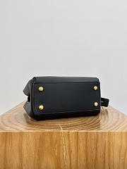 Fortok Loewe Medium Madrid bag Black 23.5～19～10cm  - 4