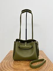 Fortok Loewe Medium Madrid bag Green 23.5～19～10cm - 1