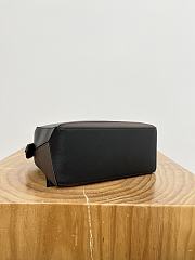 Fortok Loewe Puzzle bag Black and Red color-block design 24～16.5～10.5CM - 3