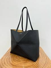 Fortok Loewe Puzzle Fold tote bag Black 31.5 cm - 6