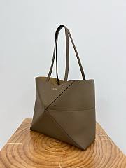 Fortok Loewe Puzzle Fold tote bag Brown 31.5 cm  - 3