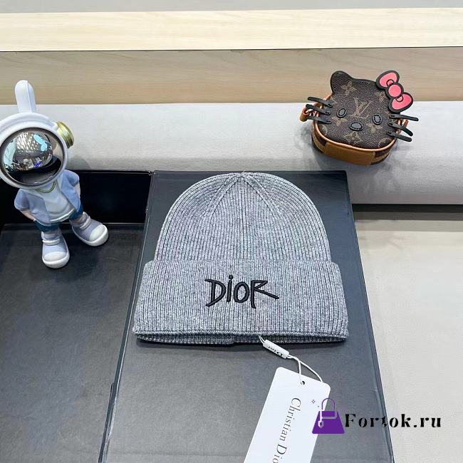 Fortok Dior Beanie Grey - 1