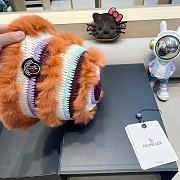 Fortok Moncler Fur Beanie Orange - 4