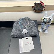 Fortok Moncler wool beanie in a Grey - 1