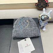 Fortok Moncler wool beanie in a Grey - 6