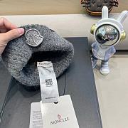 Fortok Moncler wool beanie in a Grey - 5