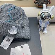 Fortok Moncler wool beanie in a Grey - 2