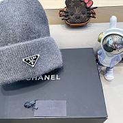Fortok Prada Grey Beanie  - 6