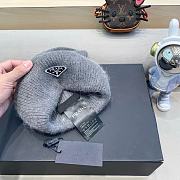 Fortok Prada Grey Beanie  - 5