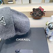 Fortok Prada Grey Beanie  - 4