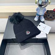 Fortok Moncler Pom Pom Beanie Black - 2