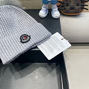 Fortok Moncler Pom Pom Beanie Grey - 2