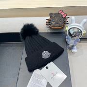 Fortok Moncler Beanie Pom Pom Black - 6