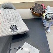 Fortok Moncler Beanie Pom Pom Grey - 6
