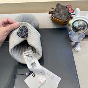 Fortok Moncler Beanie Pom Pom Grey - 2
