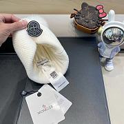 Fortok Moncler Beanie Pom Pom White - 3