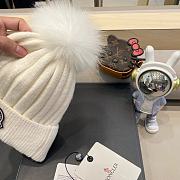 Fortok Moncler Beanie Pom Pom White - 4