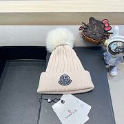 Fortok Moncler Beanie Pom Pom Cream - 1