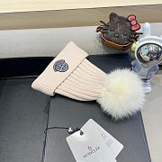 Fortok Moncler Beanie Pom Pom Cream - 4