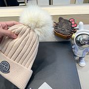 Fortok Moncler Beanie Pom Pom Cream - 2