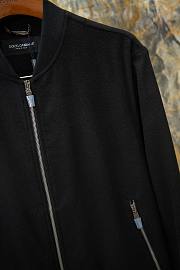 Fortok Dolce & Gabbana Cashmere bomber jacket Black - 3