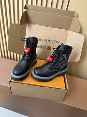 Fortok Louis Vuitton LV Ranger Boots in black jean Monogram  - 1