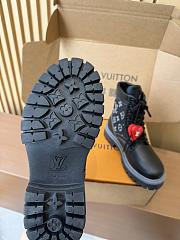 Fortok Louis Vuitton LV Ranger Boots in black jean Monogram  - 3