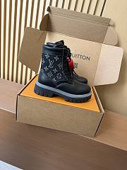 Fortok Louis Vuitton LV Ranger Boots in black jean Monogram  - 5