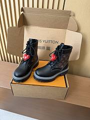 Fortok Louis Vuitton LV Ranger Boots in Brown leather Monogram  - 1