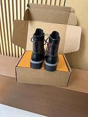 Fortok Louis Vuitton LV Ranger Boots in Brown leather Monogram  - 5