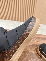 Fortok Louis Vuitton LV Cloud Ankle Boot Sneaker in Black nylon - 4