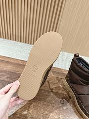 Fortok Louis Vuitton LV Cloud Ankle Boot Sneaker in Brown nylon - 5