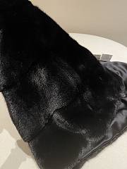 Fortok Fur Vest Jacket Black - 6