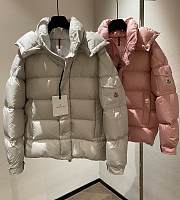Fortok Moncler Maya 70th Anniversary Special Edition Short Down Jackets Pink - 1