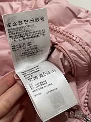 Fortok Moncler Maya 70th Anniversary Special Edition Short Down Jackets Pink - 6