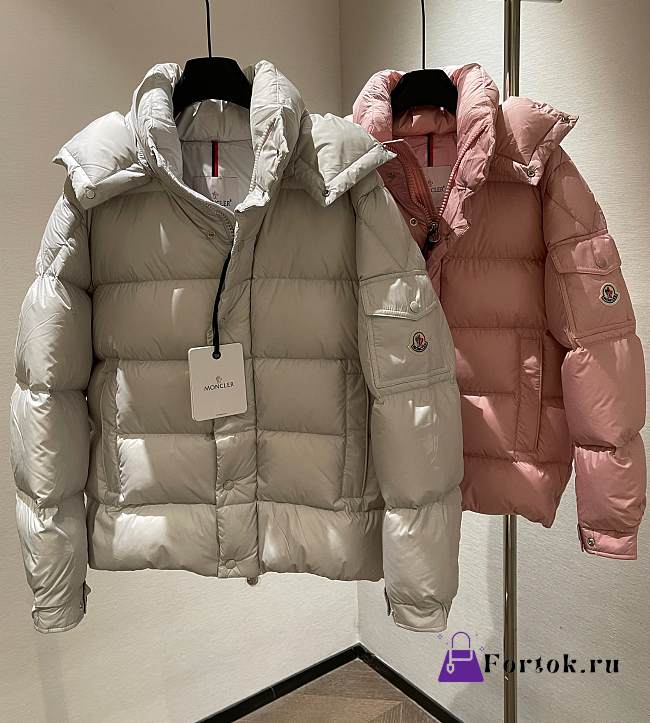 Fortok Moncler Maya 70th Anniversary Special Edition Short Down Jackets White - 1