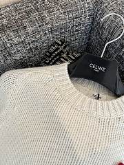 Fortok Celine crew neck sweater Cream - 4