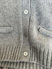 Fortok Celine Triomphe cardigan Grey - 3