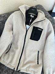 Fortok Celine Sherpa Jacket Beige  - 6