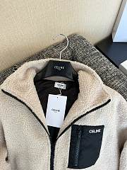 Fortok Celine Sherpa Jacket Beige  - 3